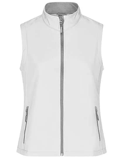 Ladies´ Promo Softshell Vest - White/White
