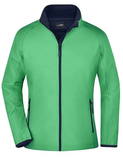 Ladies´ Promo Softshell Jacket - Green/Navy