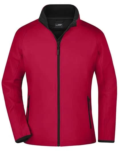Ladies´ Promo Softshell Jacket - Red/Black