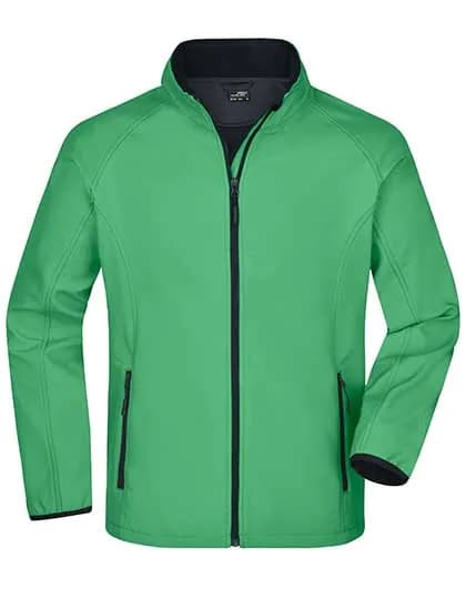 Men´s Promo Softshell Jacket - Green/Navy