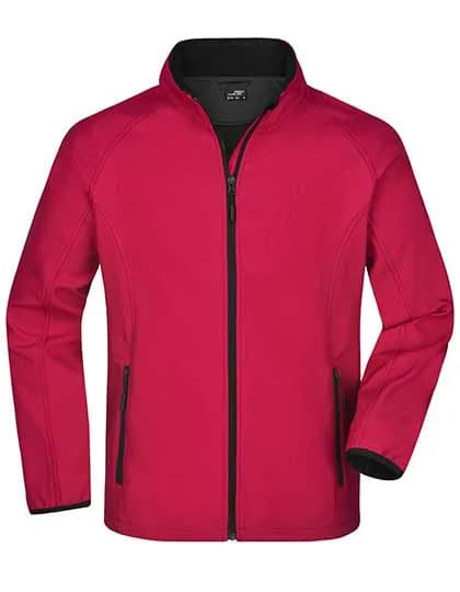 Men´s Promo Softshell Jacket - Red/Black
