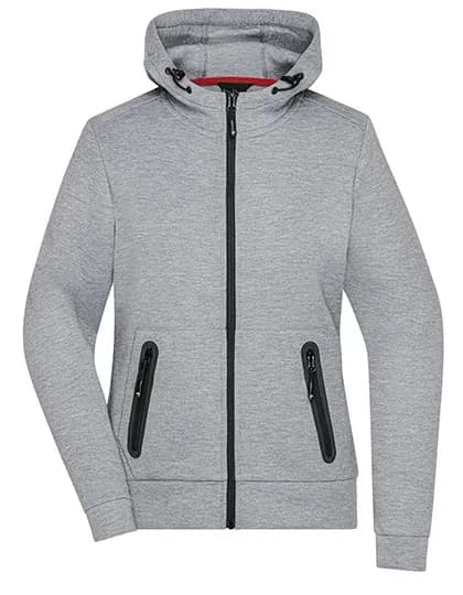 Ladies´ Hooded Jacket - Light Melange