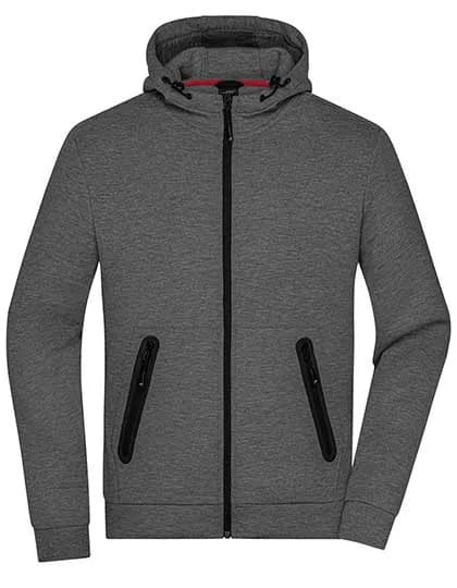 Men´s Hooded Jacket - Dark Melange