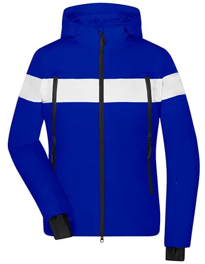 Ladies´ Wintersport Jacket - Electric Blue/White/Black