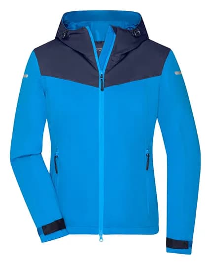 Ladies´ Allweather Jacket - Bright Blue/Navy/Bright Blue