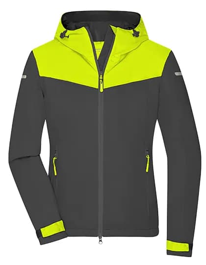 Ladies´ Allweather Jacket - Carbon/Bright Yellow/Carbon