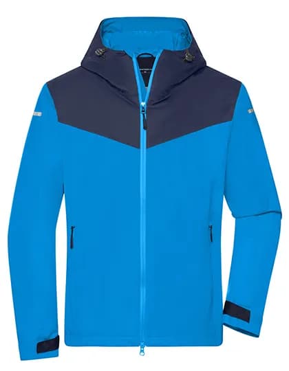 Men´s Allweather Jacket - Bright Blue/Navy/Bright Blue