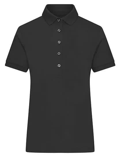 Ladies´ Mercerised Polo - Black