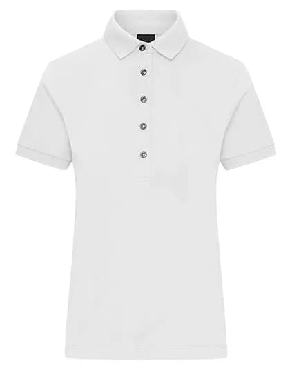 Ladies´ Mercerised Polo - White