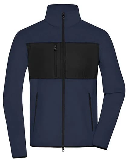 Men´s Fleece Jacket - Navy/Black