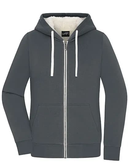 Ladies´ Doubleface Jacket - Graphite/Nature