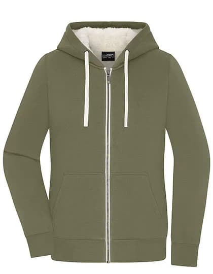 Ladies´ Doubleface Jacket - Olive/Nature