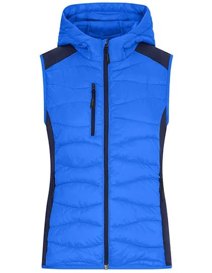 Ladies´ Hybrid Vest - Blue/Navy