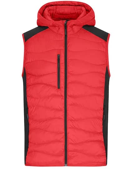 Men´s Hybrid Vest - Red/Black