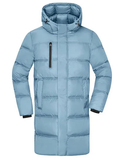 Men´s Winter Short Coat - Milky Blue