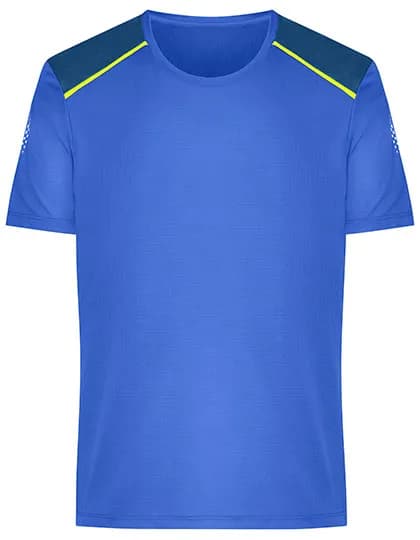 Men´s Running T-Shirt - Peacock Blue