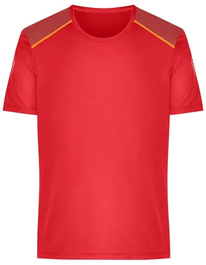 Men´s Running T-Shirt - Spicy Orange
