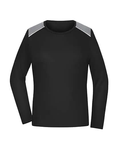 Ladies´ Running Shirt Longsleeve - Black