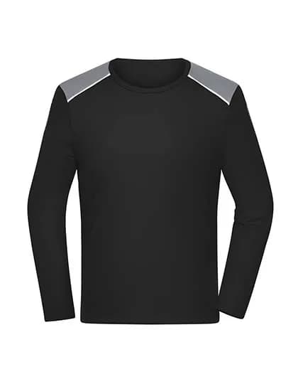 Men´s Running Shirt Longsleeve - Black