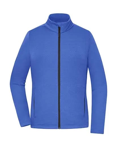 Ladies´ Sports Structured Fleece Jacket - Peacock Blue
