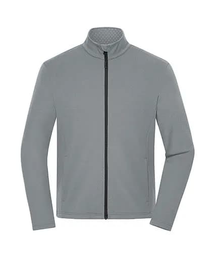 Men´s Sports Structured Fleece Jacket - Space Grey