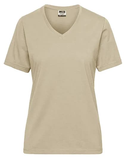 Ladies´ Bio Workwear T-Shirt - Stone