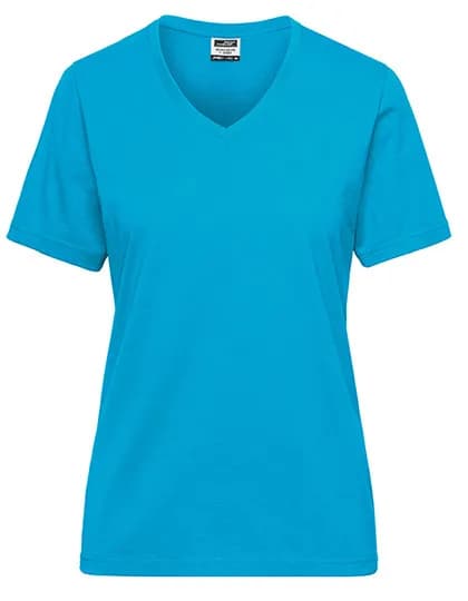 Ladies´ Bio Workwear T-Shirt - Turquoise