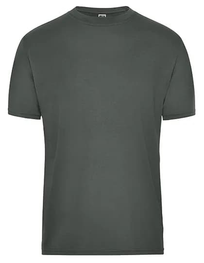 Men´s Bio Workwear T-Shirt - Dark Grey (Solid)