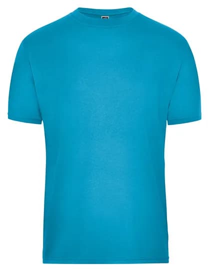 Men´s Bio Workwear T-Shirt - Turquoise