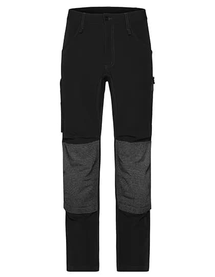 Workwear Pants 4-Way Stretch Slim Line - Black