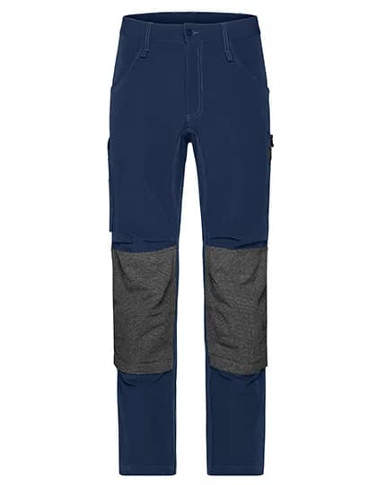 Workwear Pants 4-Way Stretch Slim Line - Navy