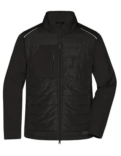 Men´s Hybrid Jacket - Black/Black