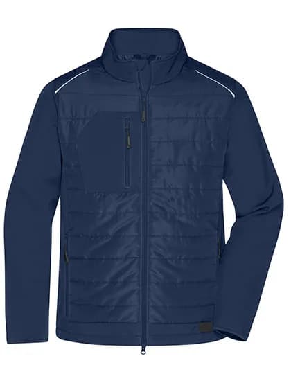 Men´s Hybrid Jacket - Navy/Navy