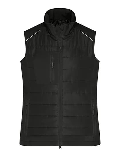 Ladies´ Hybrid Vest - Black/Black