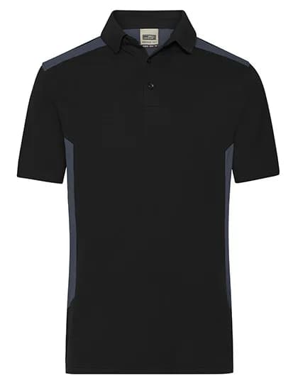 Men´s Workwear Polo -STRONG- - Black/Carbon