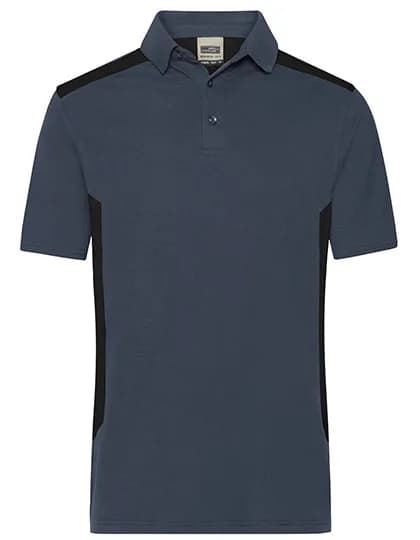 Men´s Workwear Polo -STRONG- - Carbon/Black