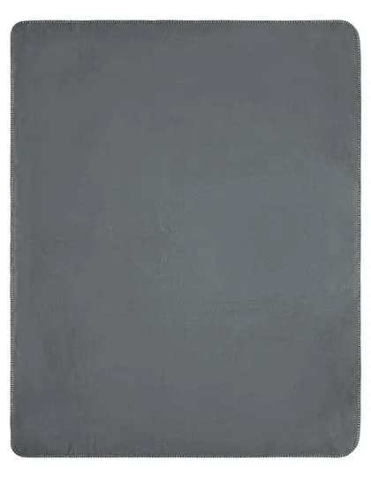 Fleece Blanket - Grey/Light Grey