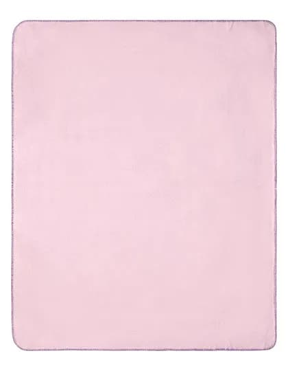Fleece Blanket - Rose/Purple