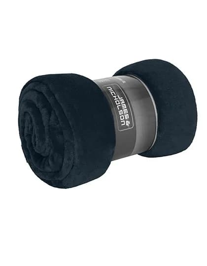 Microfibre Fleece Blanket XL - Navy