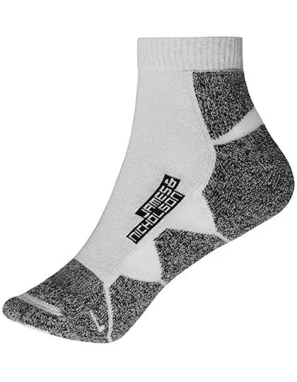 Sport Sneaker Socks - White/White