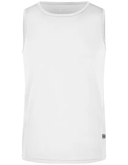 Men´s Running Tank - White/White