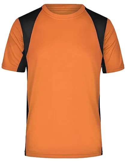Men´s Running-T - Orange/Black