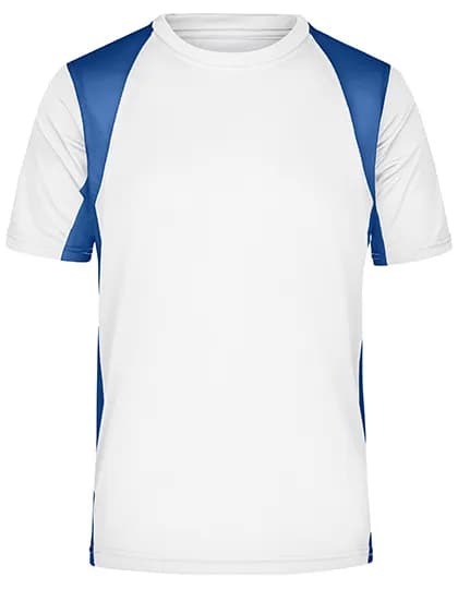Men´s Running-T - White/Royal