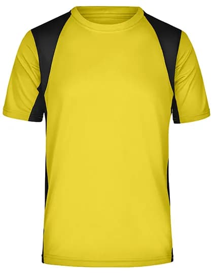 Men´s Running-T - Yellow/Black