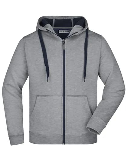 Men´s Doubleface Jacket - Sports Grey (Heather)/Navy