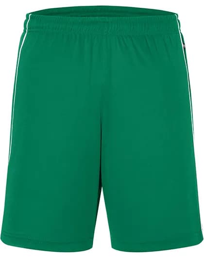 Basic Team Shorts - Green/White