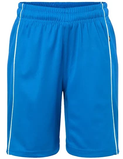 Junior Basic Team Shorts - Royal/White