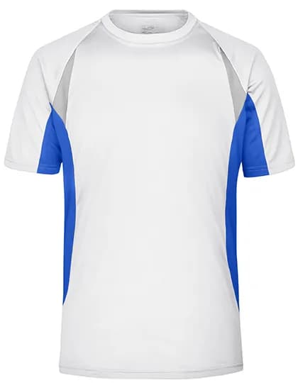 Men´s Running-T - White/Royal