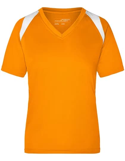 Ladies´ Running-T - Orange/White