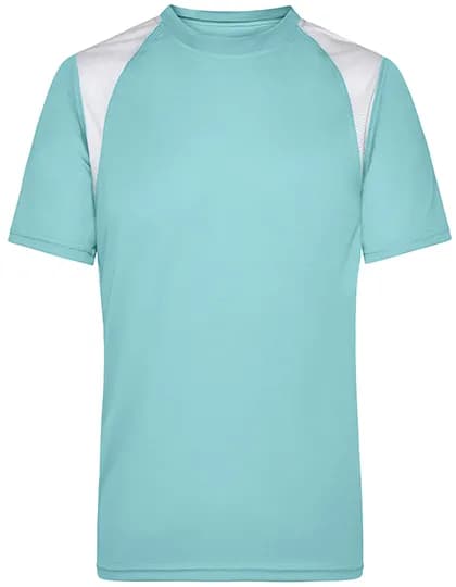 Men´s Running-T - Mint/White